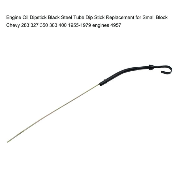black Oil Dipstick Tube Replacement Driver Side Car Oil Level Sensors Fit for Chevy SBC 283 327 350 400 Engine 1955?1979 Acouto Engine Oil Dipstick Tube black Oil Dipstick Tube Replacement Driver Side Car Oil Level Sensors Fit for Chevy SBC 283 327 350 400 Engine 1955?1979 Acouto Engine Oil Dipstick Tube